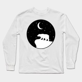 Polar Bear Badge Long Sleeve T-Shirt